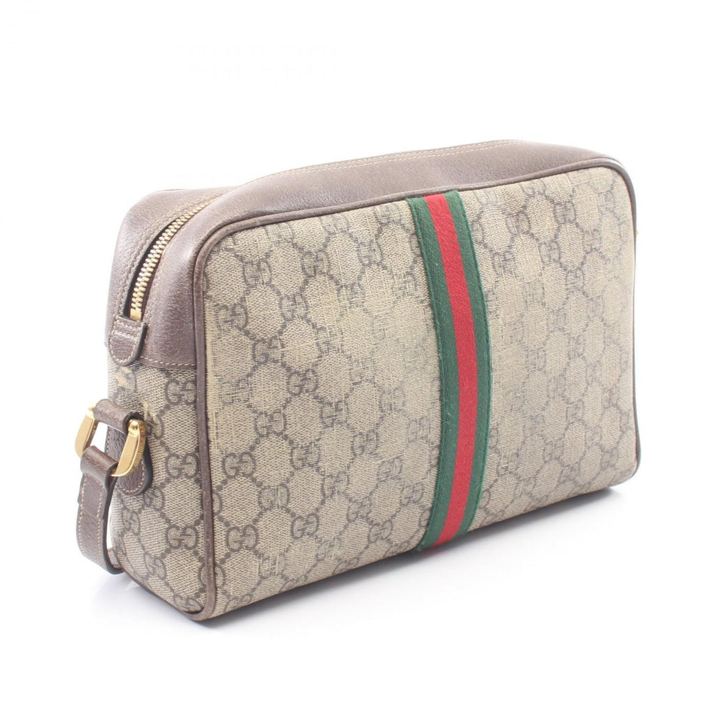 Gucci Shoulder Bag Ophidia GG Supreme Sherry Line Small Leather — view 2