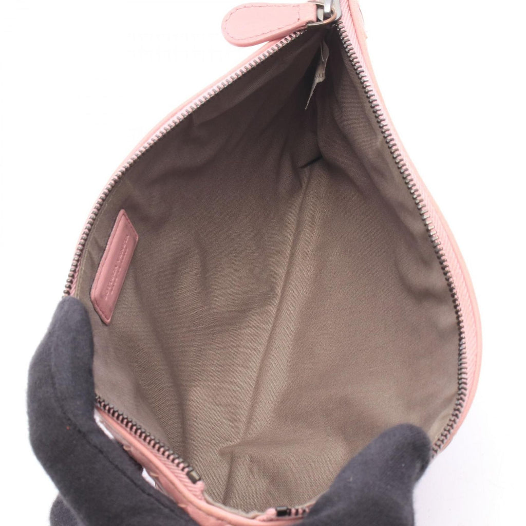 Bottega Veneta Pouch Intrecciato Leather — view 3