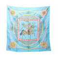 Hermes Scarf Carre 90 Feux D'artifice Silk