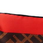 Fendi Scarf Zucca Leopard Bag Motif Wool — view 4