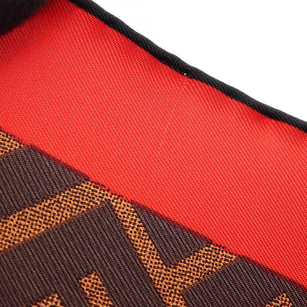 Fendi Scarf Zucca Leopard Bag Motif Wool — view 6