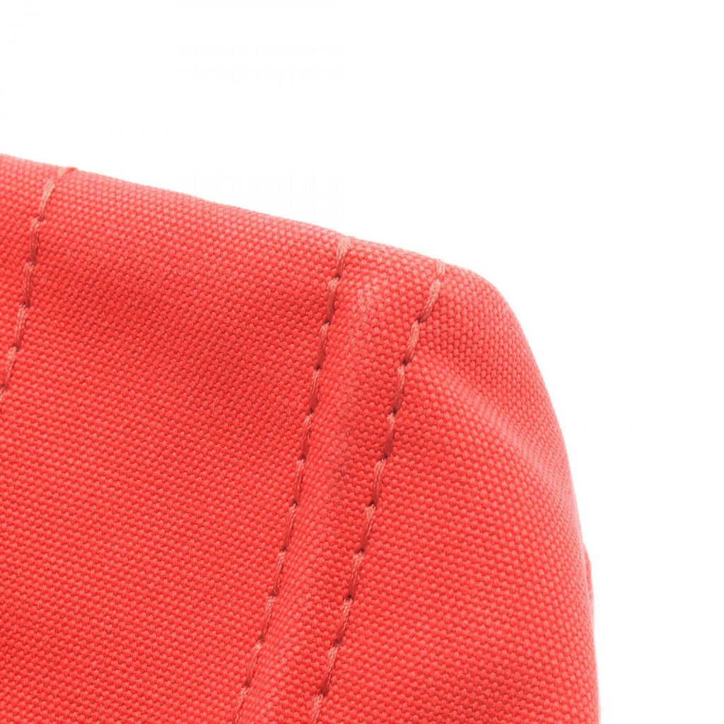 Prada Tote Canapa Red Canvas Handbag — view 7