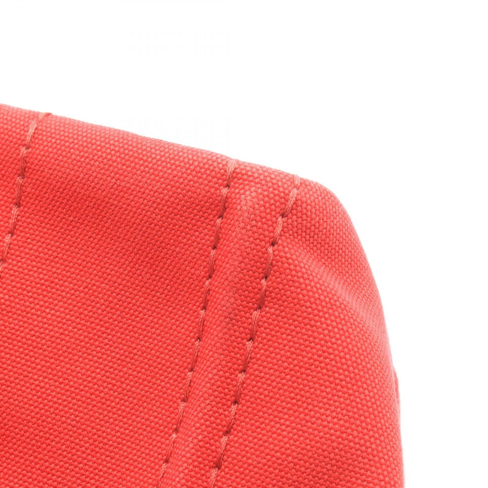Prada Tote Canapa Red Canvas Handbag — view 7