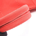Prada Tote Canapa Red Canvas Handbag — view 6