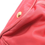 Prada Tote Bag Fuchsia Pink Nylon Leather — view 7