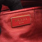 Prada Tote Bag Fuchsia Pink Nylon Leather — view 4