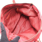 Prada Tote Bag Fuchsia Pink Nylon Leather — view 3
