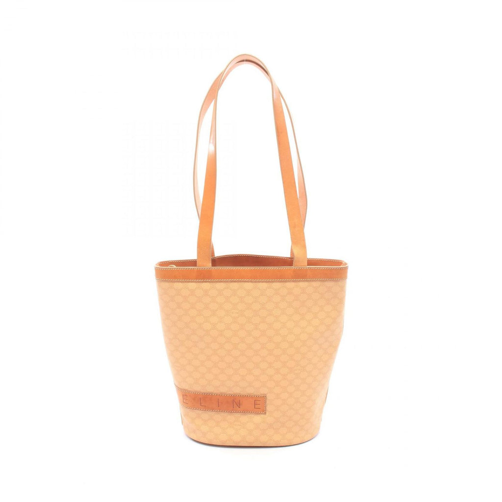 Celine Tote Bag Macadam Beige Leather