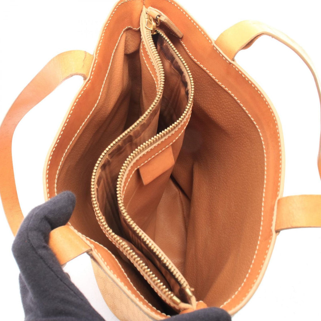 Celine Tote Bag Macadam Beige Leather — view 3