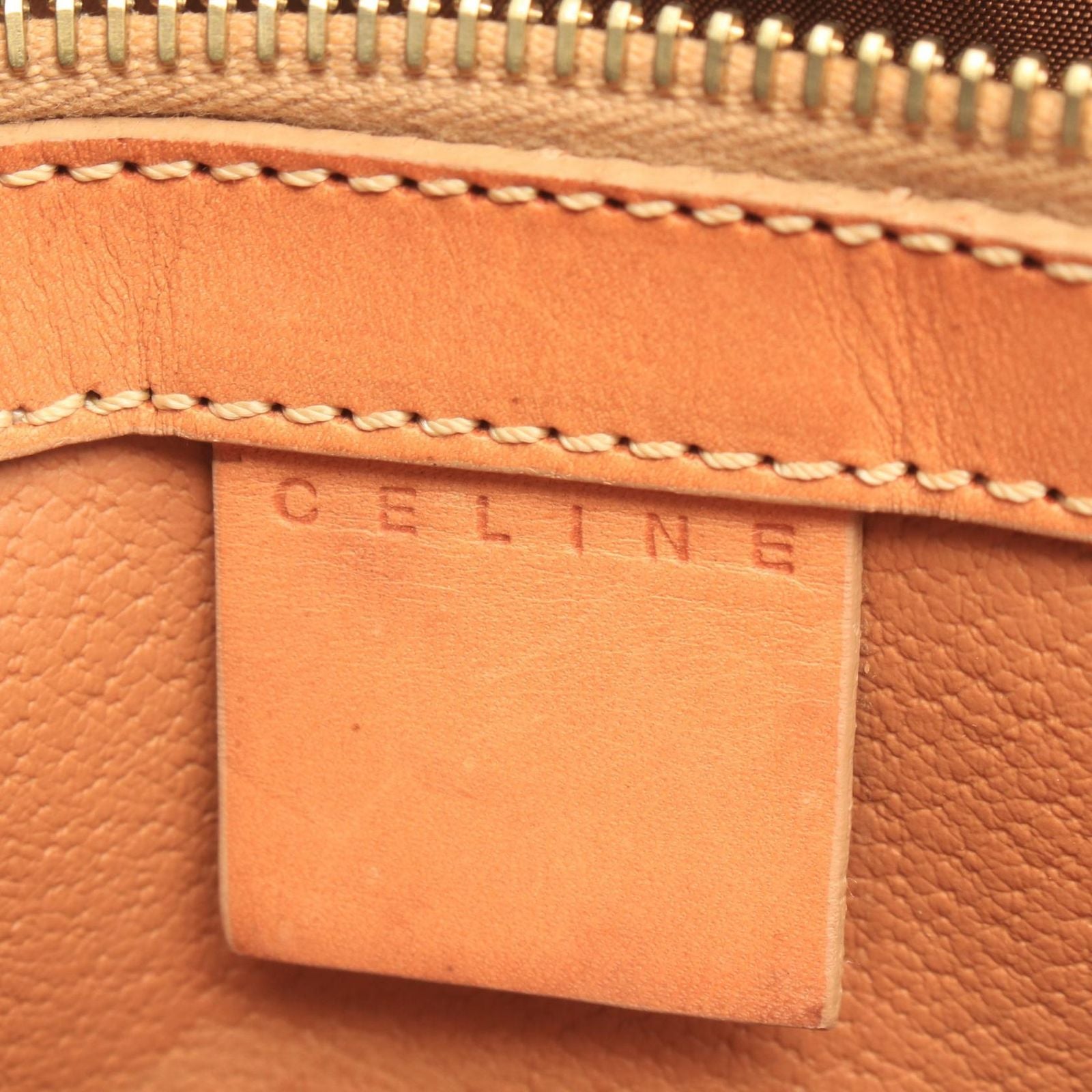 Celine Tote Bag Macadam Beige Leather — view 4