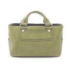 Celine Handbag Boogie Bag Green Leather