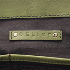 Celine Handbag Boogie Bag Green Leather — view 4