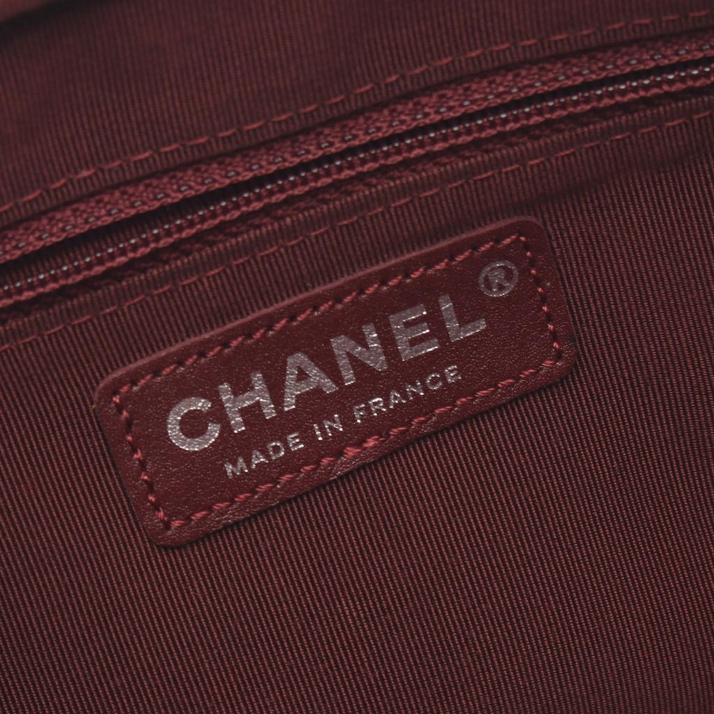 Chanel Shoulder Bag CC Logo Multicolor Fabric Leather Chain — view 4