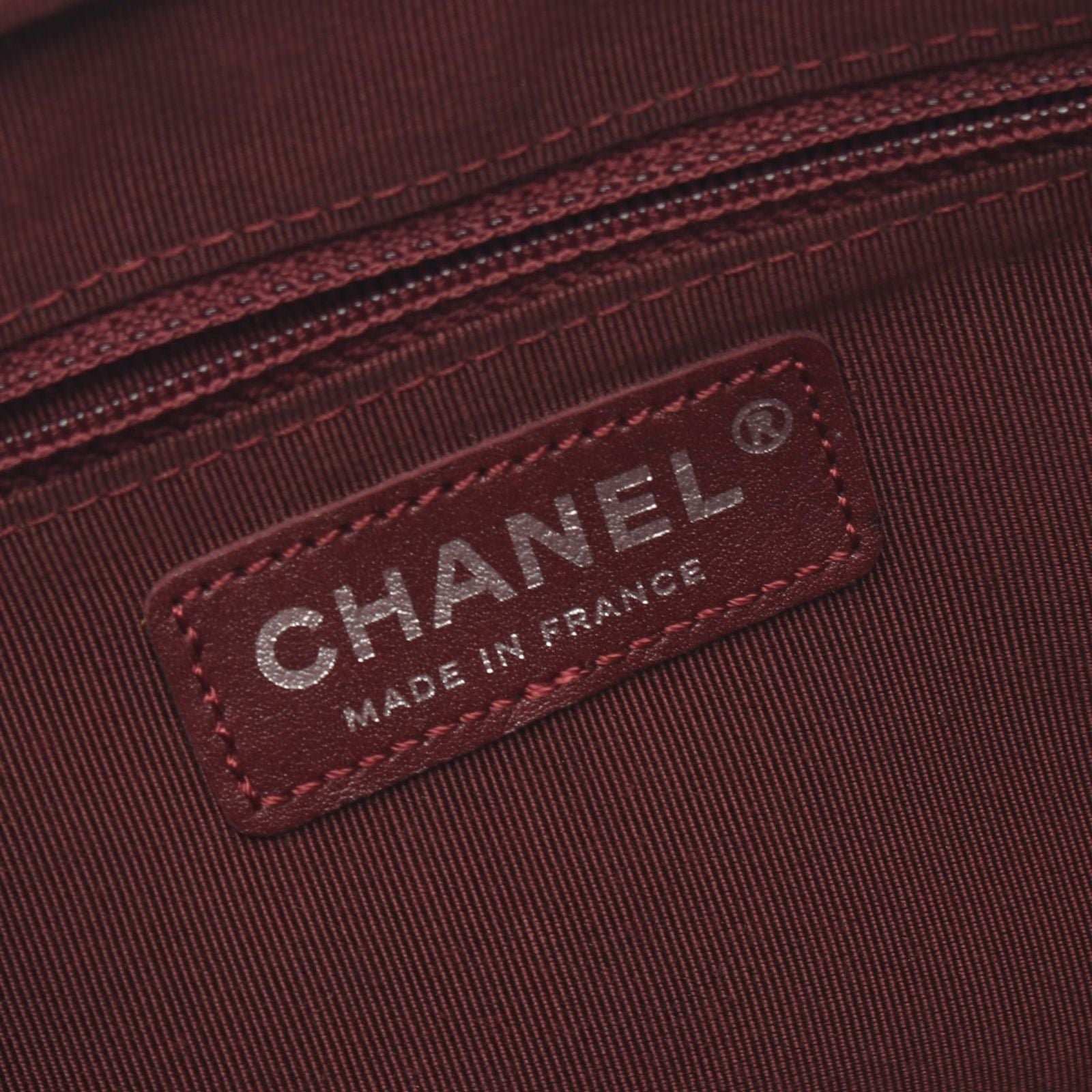 Chanel Shoulder Bag CC Logo Multicolor Fabric Leather Chain — view 4