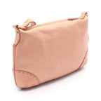 Fendi Shoulder Bag Selleria Metallic Orange Leather — view 2