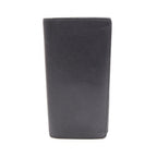 Louis Vuitton Bifold Wallet Portefeuille Brazza Taiga Ardoise Navy Leather