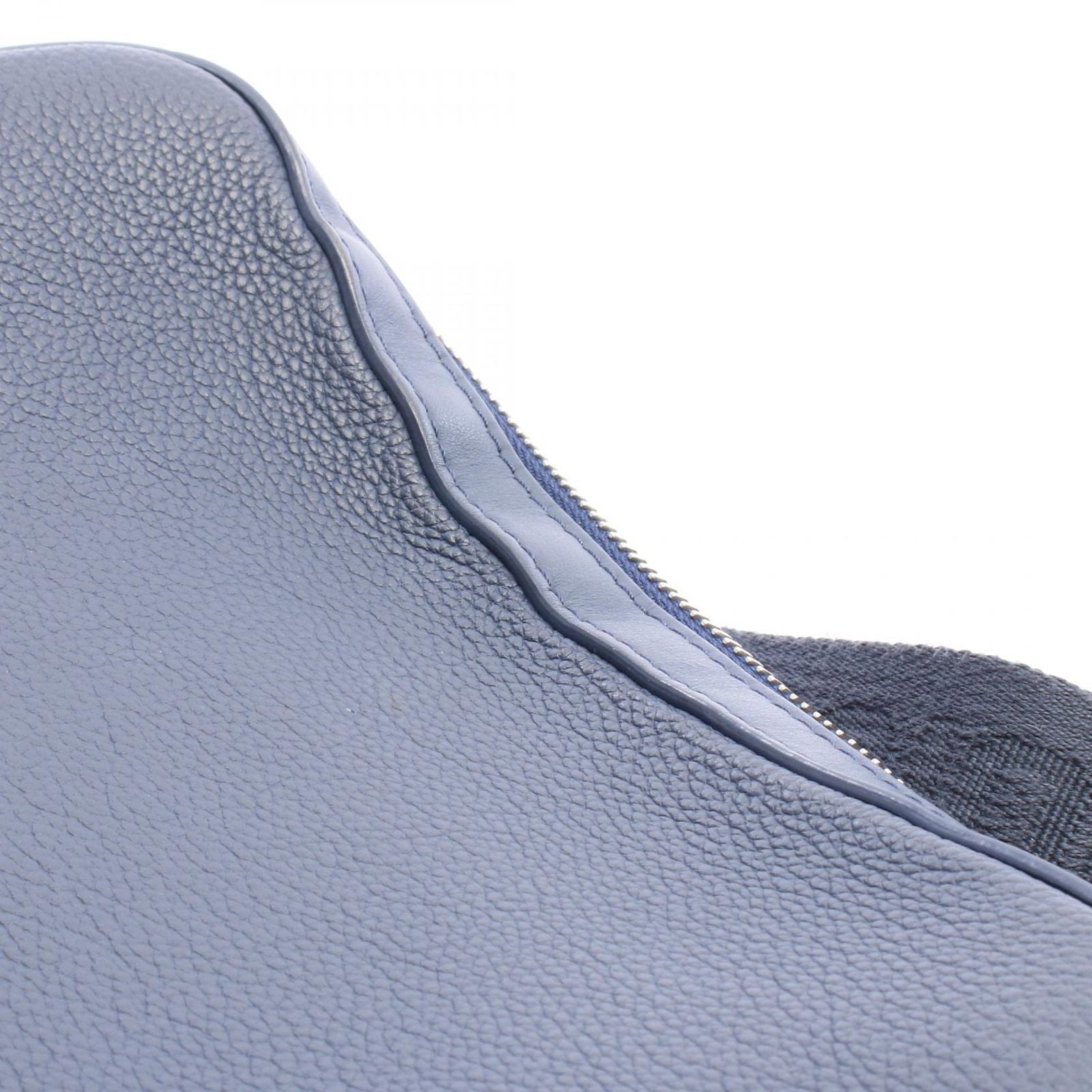 Louis Vuitton Shoulder Bag Fast Line Messenger Aerogram Navy Leather — view 6
