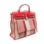 Hermes Handbag Herbag Zip PM H Vibrasion Bordeaux Fishel 2-Way — view 2