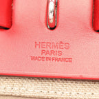 Hermes Handbag Herbag Zip PM H Vibrasion Bordeaux Fishel 2-Way — view 4