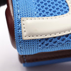 Louis Vuitton Shoulder Bag Twist PM Blue Burgundy Leather — view 8