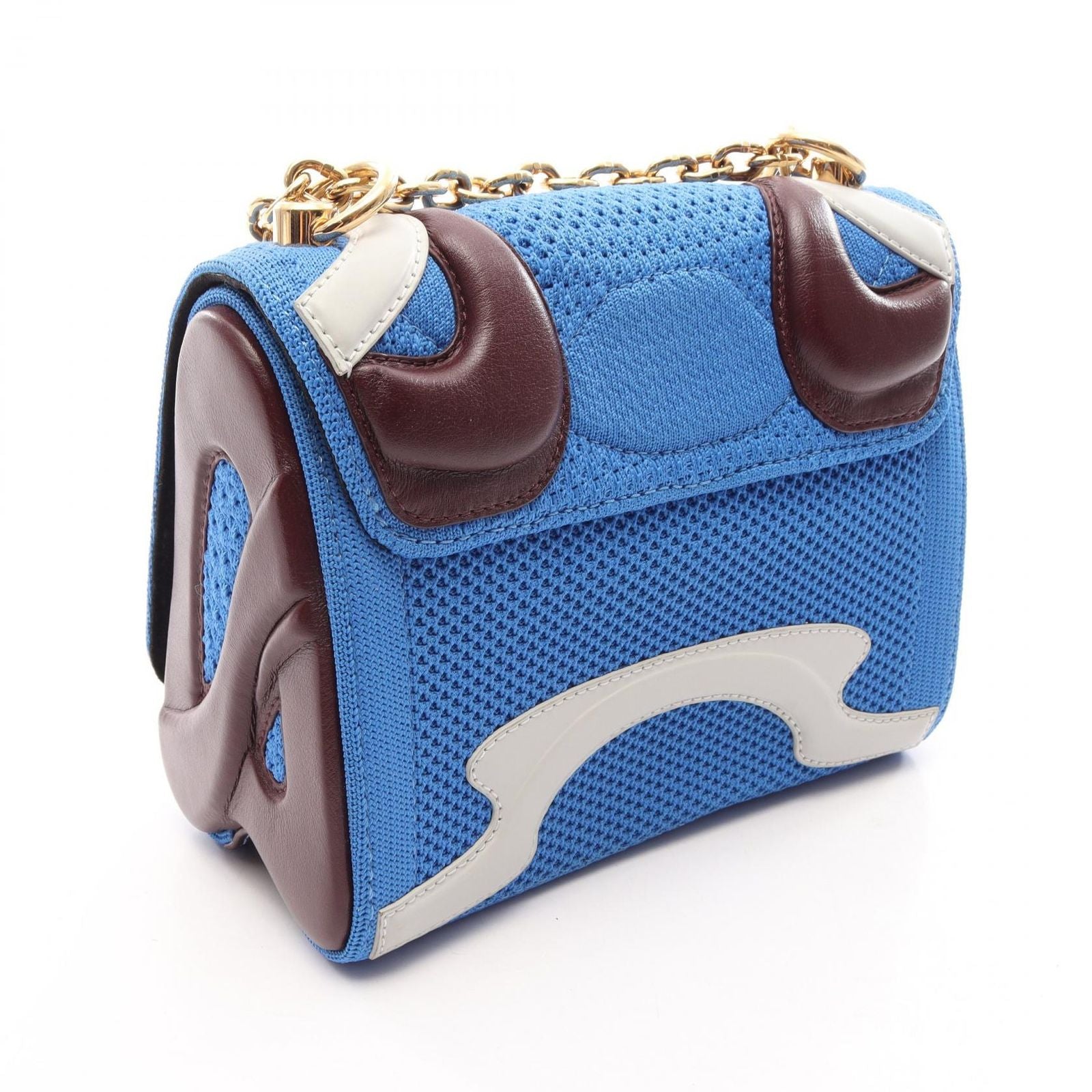 Louis Vuitton Shoulder Bag Twist PM Blue Burgundy Leather — view 2
