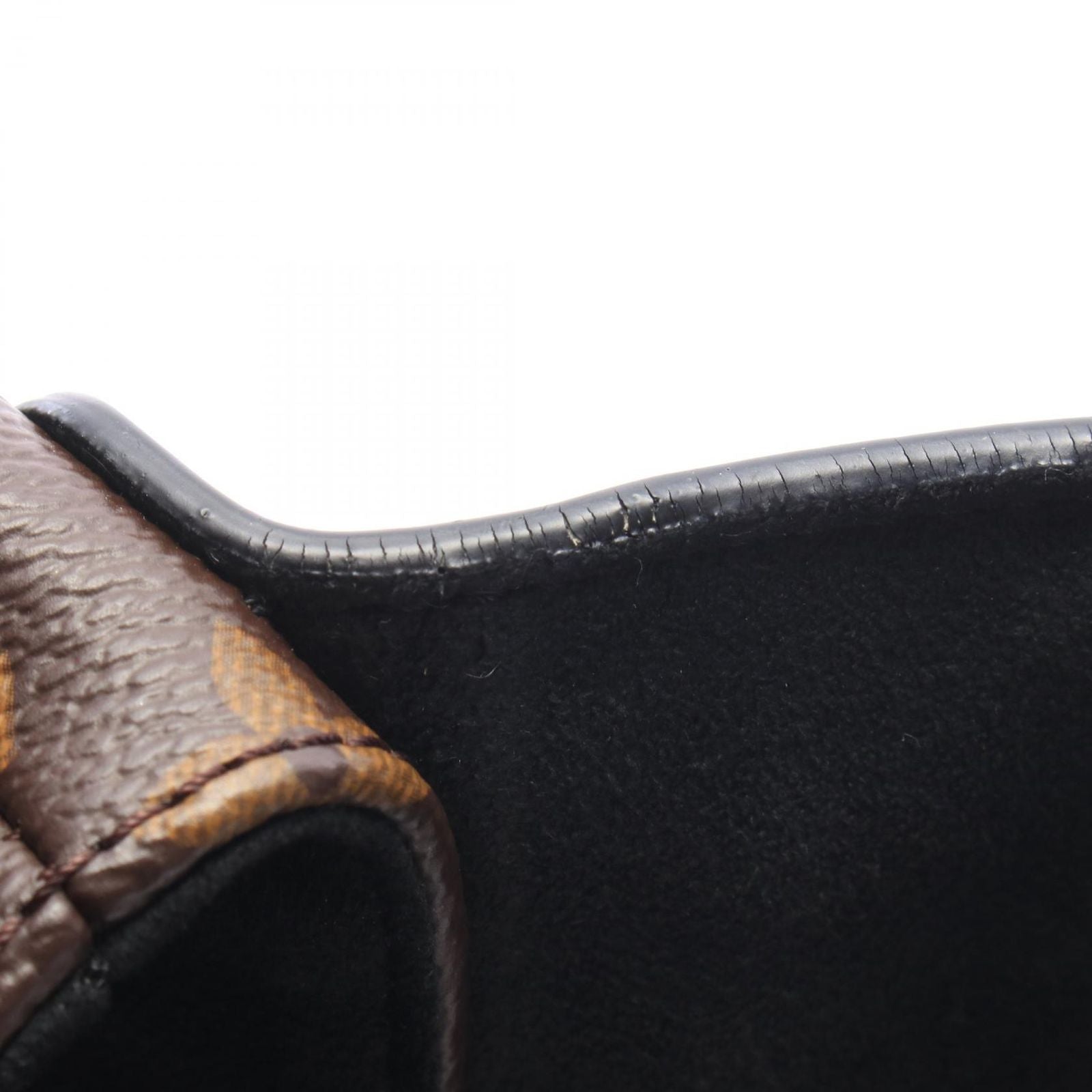 Louis Vuitton Handbag Locky BB Monogram Noir 2-Way Leather — view 6