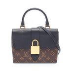Louis Vuitton Handbag Locky BB Monogram Noir 2-Way Leather