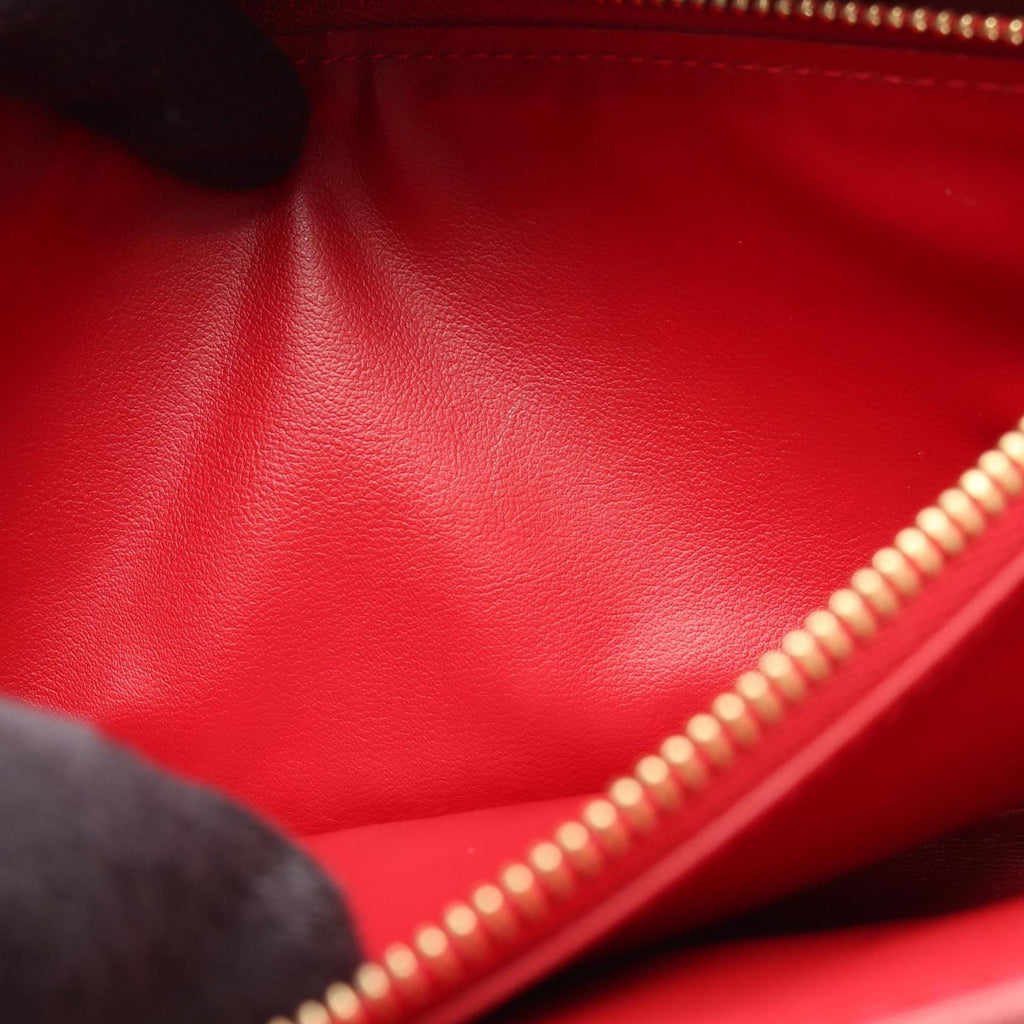 Louis Vuitton Bifold Wallet Portefeuille Sarah Monogram Vernis Pomme D'amour — view 7