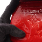 Louis Vuitton Bifold Wallet Portefeuille Sarah Monogram Vernis Pomme D'amour — view 8