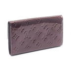 Louis Vuitton Bifold Wallet Portefeuille Sarah Monogram Vernis Amarante Leather — view 2