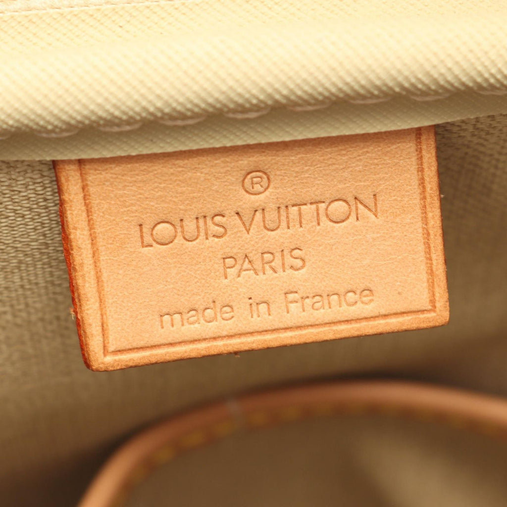 Louis Vuitton Handbag Deauville Bowling Vanity Monogram Leather — view 4