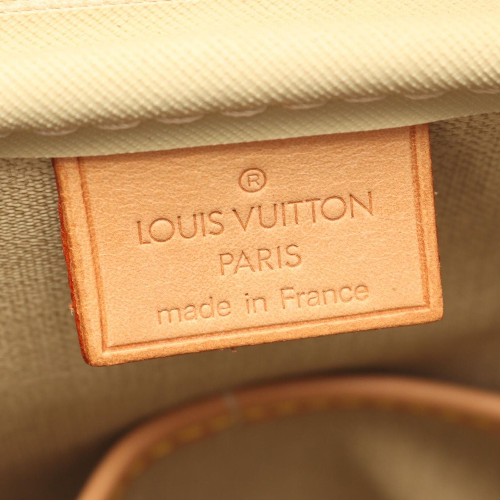 Louis Vuitton Handbag Deauville Bowling Vanity Monogram Leather — view 4