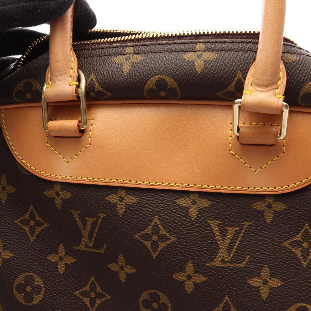 Louis Vuitton Handbag Deauville Bowling Vanity Monogram Leather — view 7
