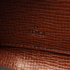 Fendi Round Wallet Zucca Brown Leather — view 4