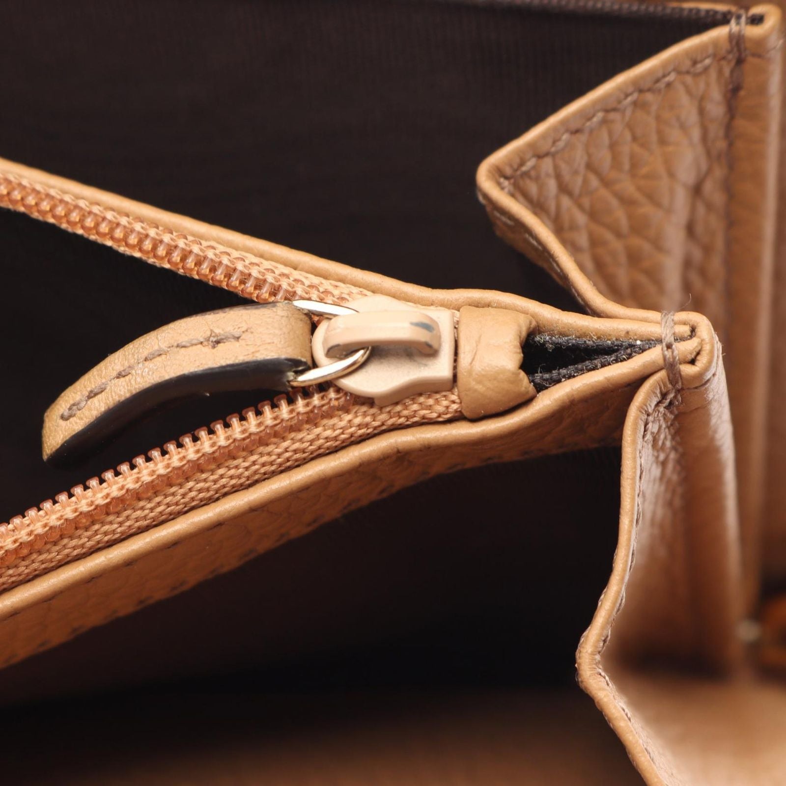Gucci Round Wallet Soho Interlocking G Brown Leather — view 7