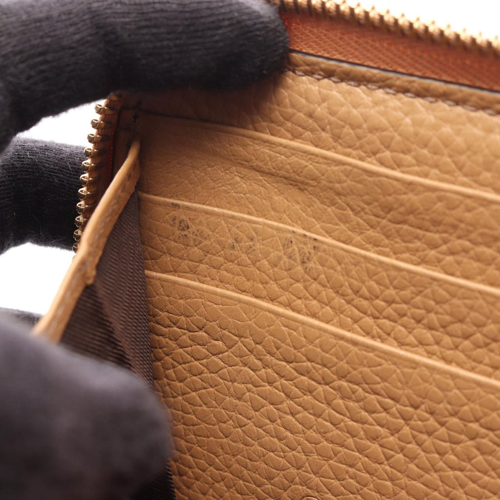 Gucci Round Wallet Soho Interlocking G Brown Leather — view 5