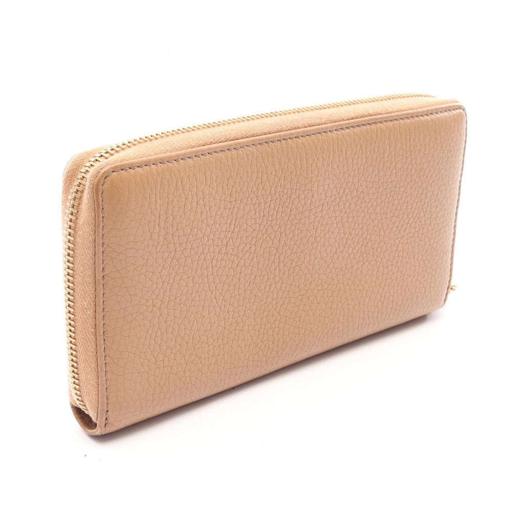 Gucci Round Wallet Soho Interlocking G Brown Leather — view 2