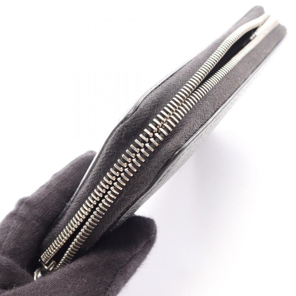 Gucci Round Wallet GG Metal Black Leather — view 7