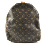 Louis Vuitton Boston Bag Keepall 55 Monogram Canvas Brown — view 4