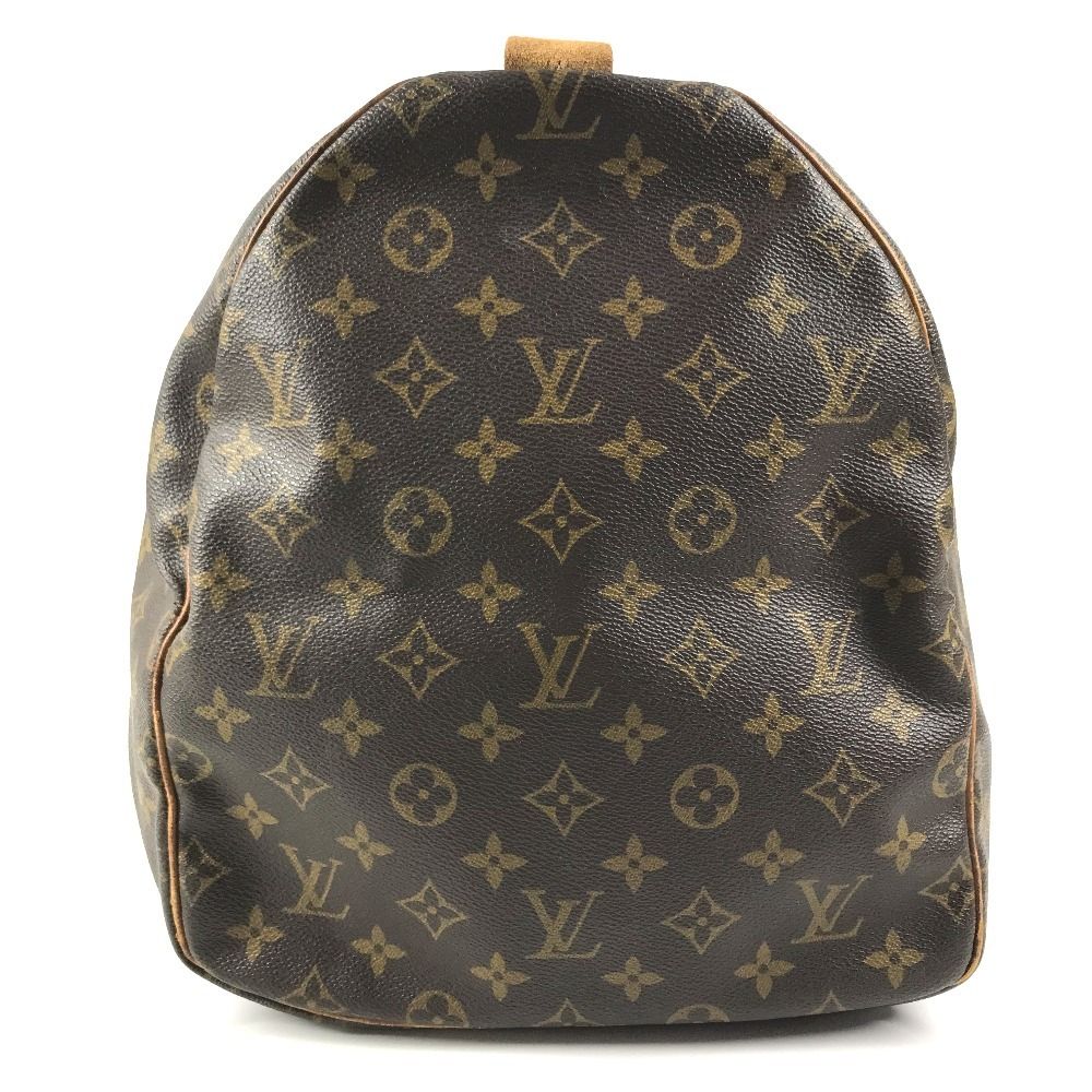Louis Vuitton Boston Bag Keepall 55 Monogram Canvas Brown — view 4