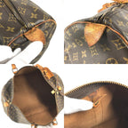 Louis Vuitton Boston Bag Keepall 55 Monogram Canvas Brown — view 8