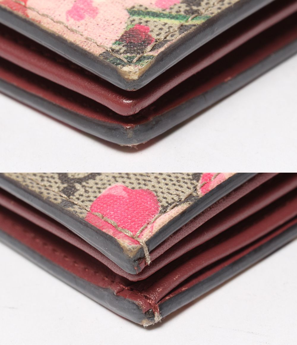 Gucci Bifold Wallet Card Case GG Blooms Supreme — view 8