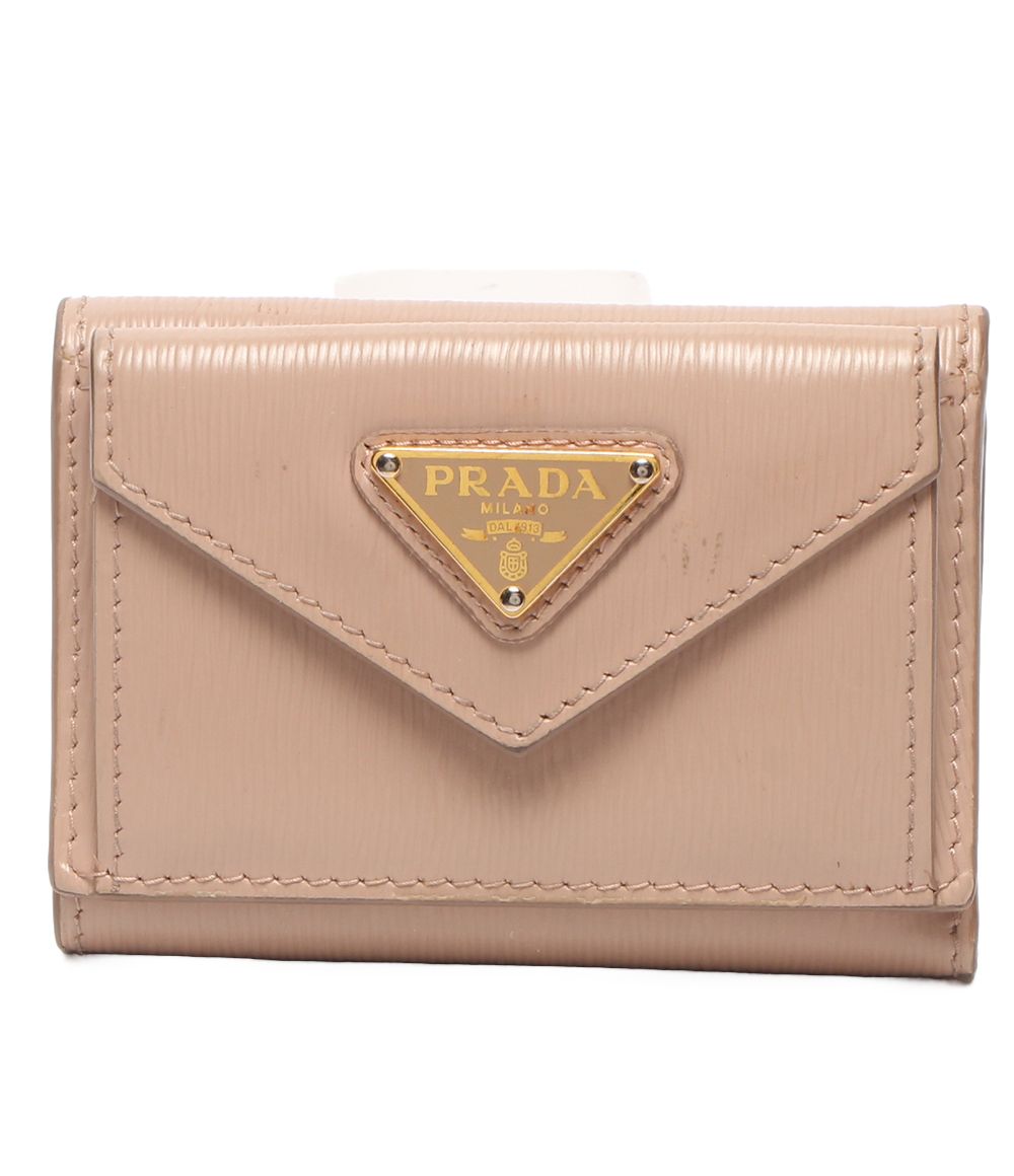 Prada Trifold Wallet Pink