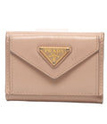 Prada Trifold Wallet Pink