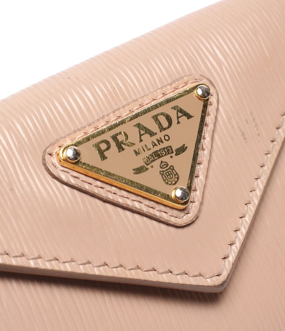 Prada Trifold Wallet Pink — view 8