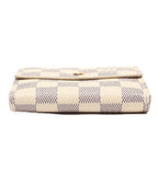Louis Vuitton Snap Trifold Wallet Portefeuille Damier Azur — view 4