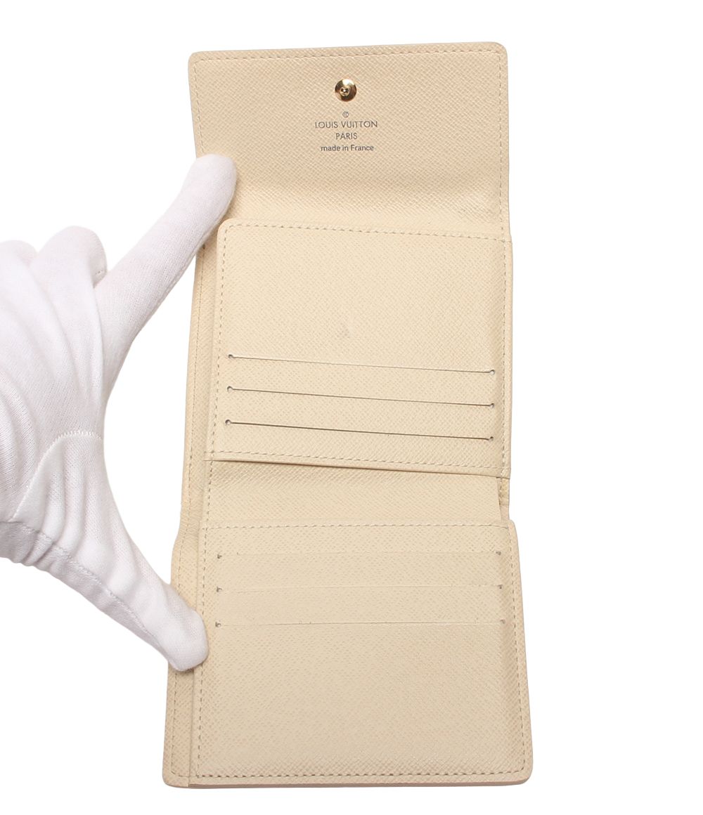 Louis Vuitton Snap Trifold Wallet Portefeuille Damier Azur — view 5