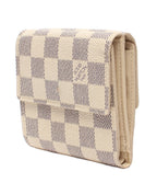 Louis Vuitton Snap Trifold Wallet Portefeuille Damier Azur — view 3