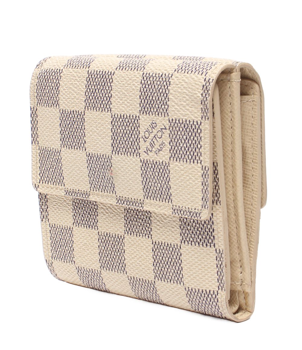 Louis Vuitton Snap Trifold Wallet Portefeuille Damier Azur — view 3