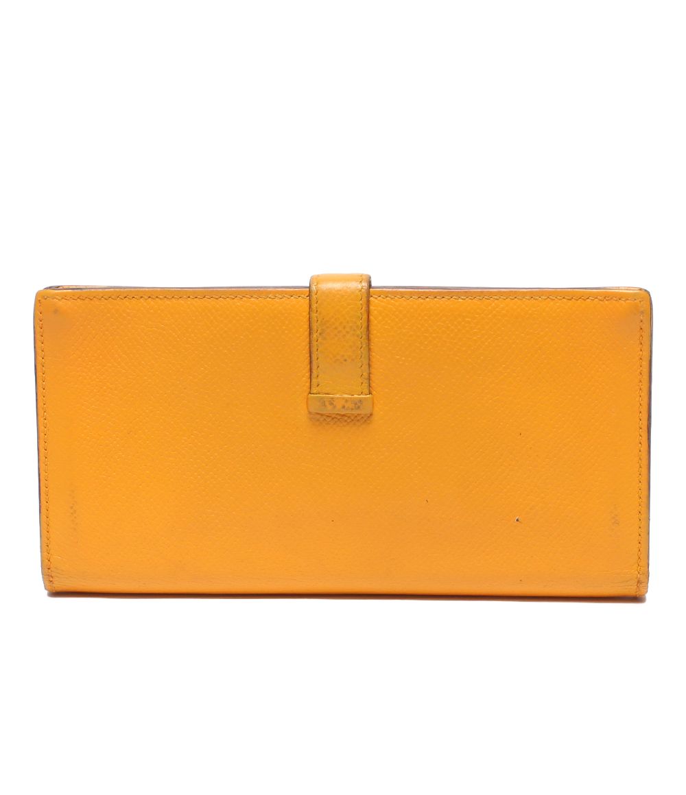 Hermes Wallet Silver Veau Epsom Bearn Soufflet — view 2
